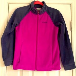 Girls Columbia fleece size L 14-16